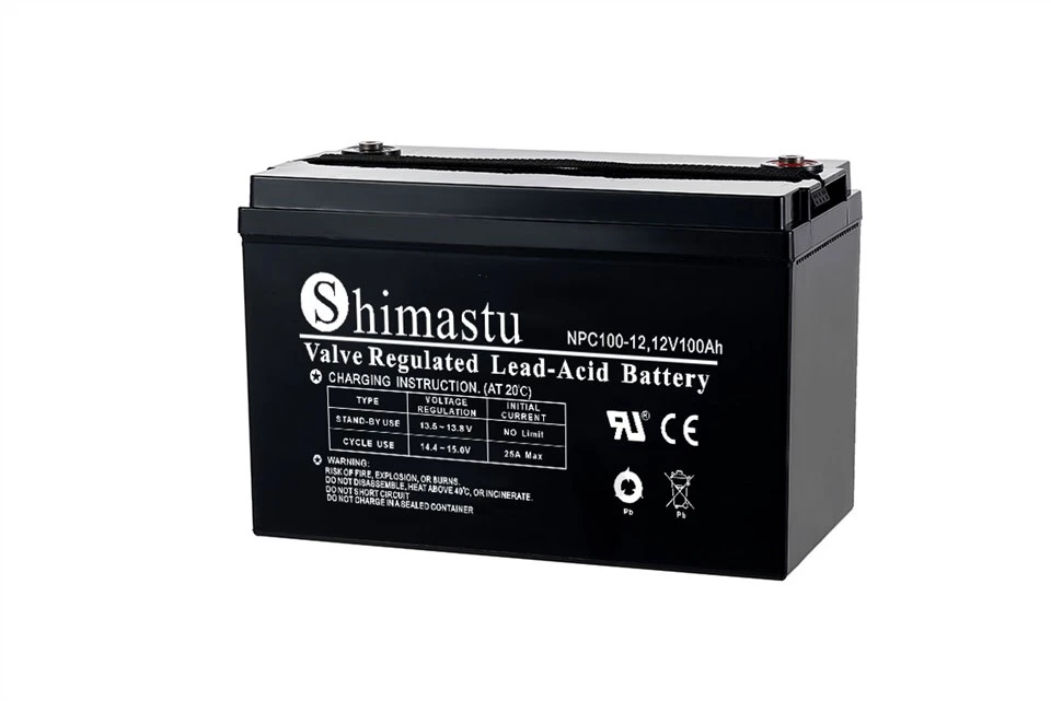 แบตเตอรี่รอบลึก VRLA 12V100Ah