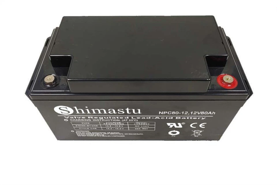 แบตเตอรี่รอบลึก 12V 80Ah